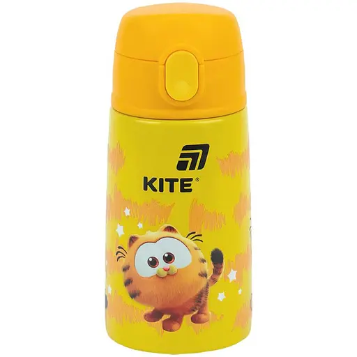 Термос с трубочкой Kite Garfield 400 мл (GF25-1261)