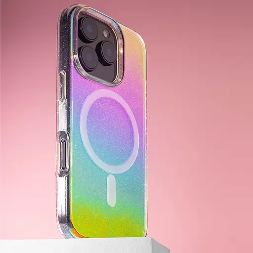 Чохол Epik TPU Galaxy Sparkle MagFit для Apple iPhone 16 Pro 6.3 Chroma+Glitter - фото 3