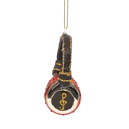 Елочное украшение "Наушники красные" 8,8*4,6*10 см, YQ1408481 - фото 2