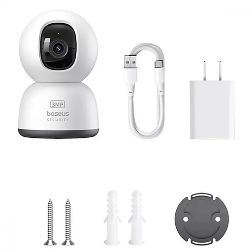 Камера відеоспостереження Baseus Security P1 Lite Indoor 2K (S0TV002132) - фото 2