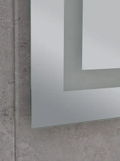 Дзеркало Mixxus Hard MR06-60x80-CASE (LED Touch, годинник, антизапотівання, димер, регулювання яскравості) MI7157 - фото 3