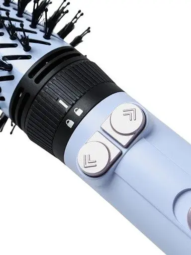 Фен-щетка IPARAH P-269R мультистайлер 2-в-1 для сушки и укладки волос, керамическое покрытие, 3 режима работы, голубой - фото 6