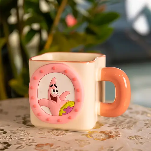 Чашка фарфоровая Патрик Стар 500 мл FM-12P - фото 2