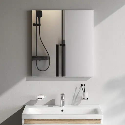 Зеркало с интерьерной Led подсветкой Am.Pm X-Joy сенсорное 65 см белый M85MOX10651WG38, Белый - фото 4