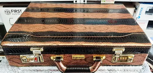 Набор столовых приборов Bachmayer BM-7801 Версаче на 12 персон в подарочном чемодане 72 предмета - фото 6