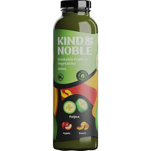 Уцінка. Смузі Kind & Noble Фейхоа-яблуко, персик 250 мл 