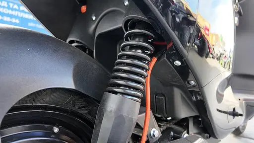 Електроскутер Двомісний CROSSER CR9 (1000W,72V,24Ah графенові абк) Чорний - фото 6