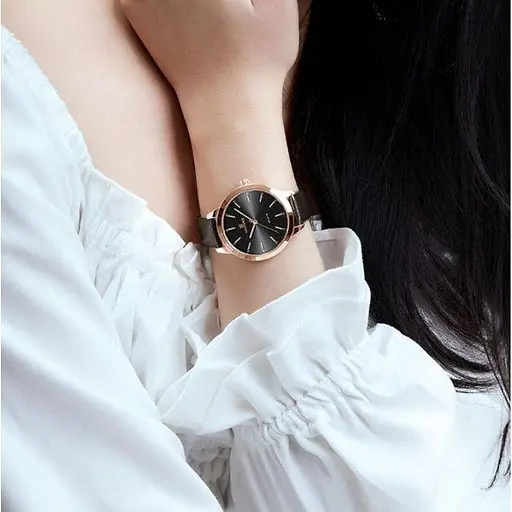 Классические кварцевые часы Naviforce Beauty golden - фото 8