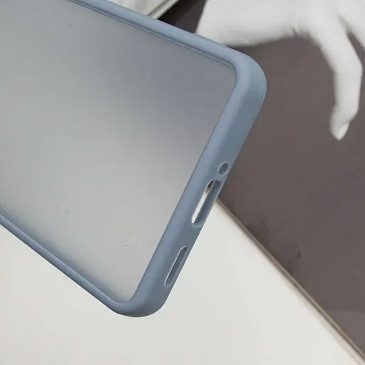 Чехол TPU/PCLyon Frosted для Xiaomi Redmi Note 13Pro+ Sierra Blue - фото 6