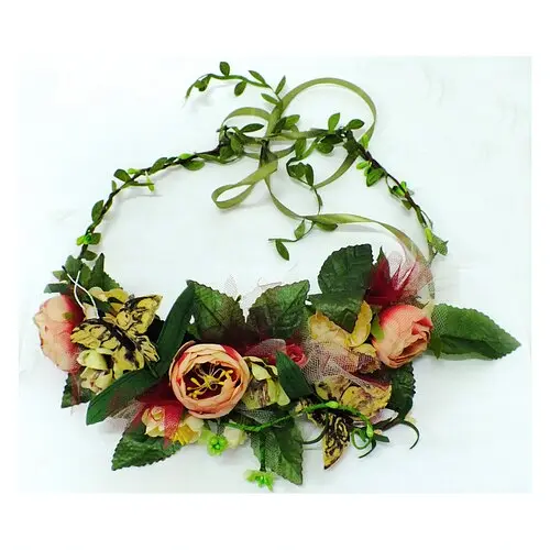 Веночек на голову Весенняя фея - фото 1