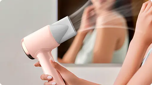 Фен Xiaomi Deerma DEM-CF50 розовый - фото 2