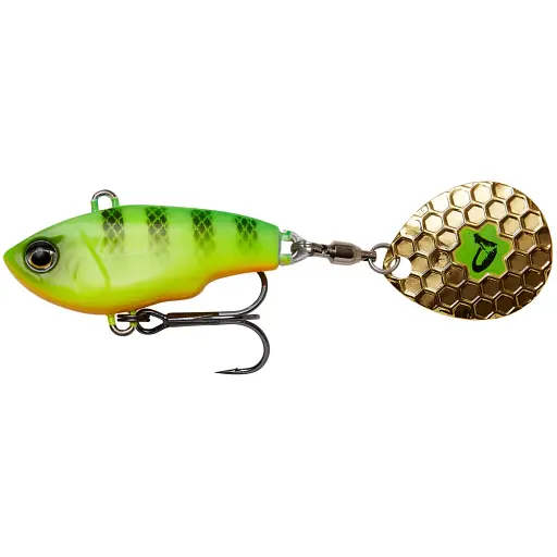 Тейл-спинер Savage Gear Fat Tail Spin 80 mm 24 g Firetiger
