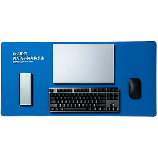 Великий двошаровий килимок для миші Xiaomi Super Large Waterproof Mouse Pad XMSBD20MT - фото 2