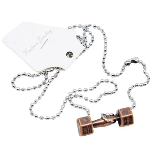 Підвіска на ланцюжку "Мідна гиря" ZK1025, в пакеті - фото 1