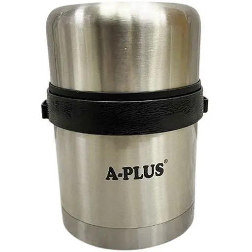 Термос харчовий з нержавіючої сталі A-PLUS 1662 500 ml з чохлом - фото 1