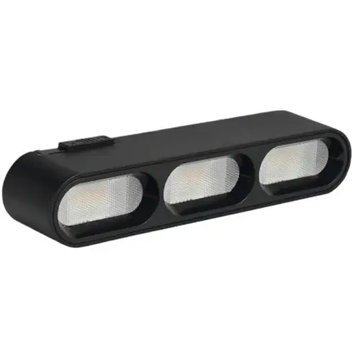 Світильник магнітний трековий Videx LD13B 5.5W 4000K 48V Black - фото 1