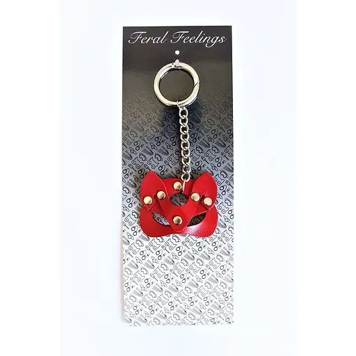 Брелок Feral Feelings Кішечка Червоний - фото 2