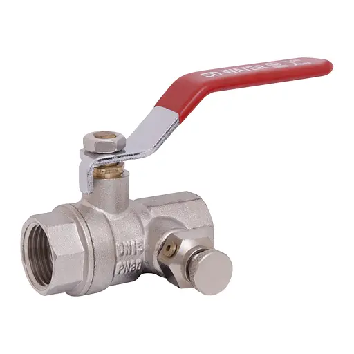 Кран кульовий з краном Маєвського SD Plus 1/2"В SD320W15 - фото 1