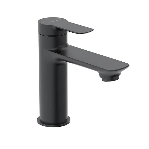 Змішувач для умивальника Volle Libra 35 мм de la noche 1521.010104 Чорний матовий - фото 1
