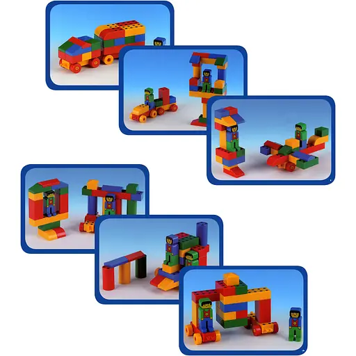 Игрушечный креативный магнитный набор Klein EST 1+ большой 42 шт. (0640) - фото 3