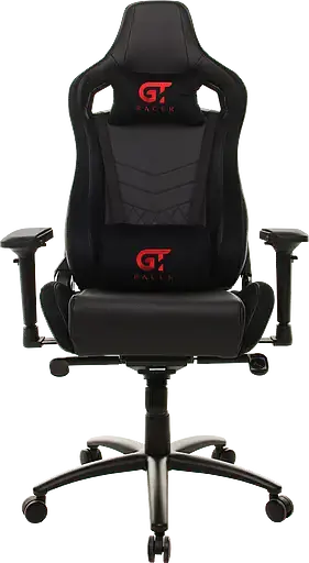 Геймерское кресло GT Racer черное (X-0713 Black) - фото 1