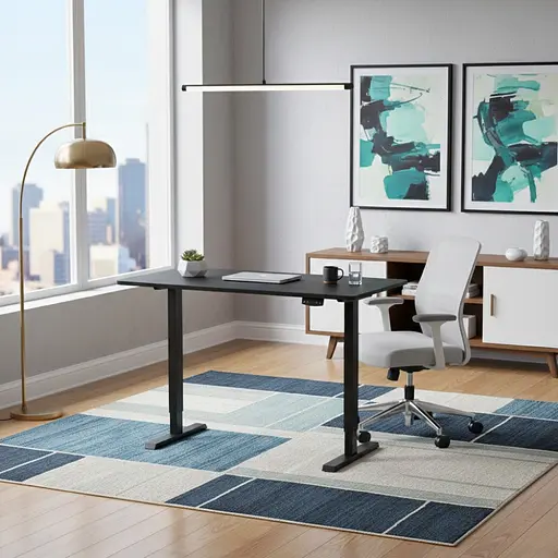 Электрический стол для работы сидя и стоя с регулировкой высоты Itech MT12BB - фото 12