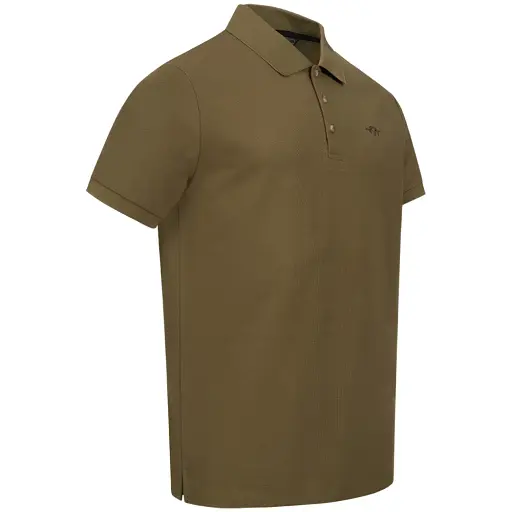 Теніска поло Blaser Active Outfits Solid Polo Shirt 2XL Dark olive - фото 4