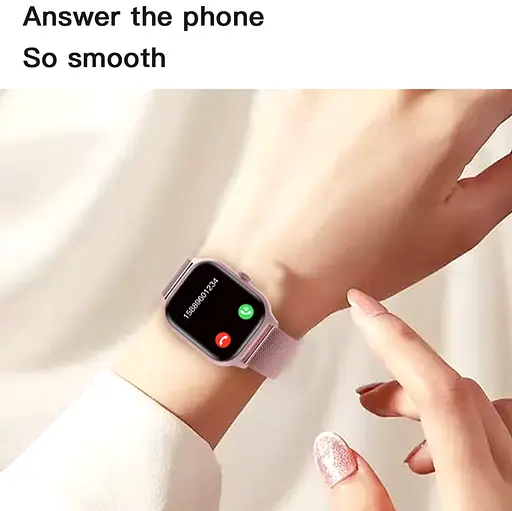 Смарт-годинник LEMFO LT10-Y12 силіконовий ремінець Pink (16728) - фото 4