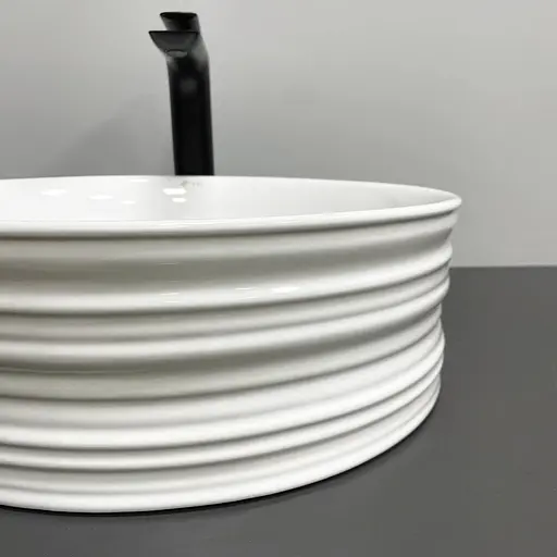 Умивальник VBI Larino білий накладний VBI-012621, Білий - фото 4