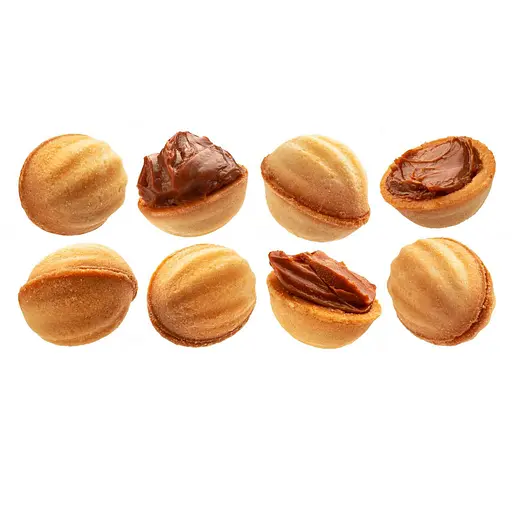 Форма для випічки великих горішків зі згущеним молоком (9 половинок великих горіхів), Ласунка 81679 - фото 10