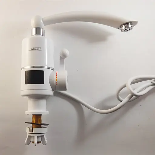 Проточный водонагреватель кухня SDR-D05T гусак ухо пластиковая гайка (с датчиком темп.) 1/12 - фото 2