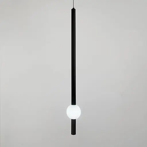 Led светильник черный в вертикальной форме 90 см на 3 режима | Line F | Арт. YG517 wB/900 VL BK - фото 4