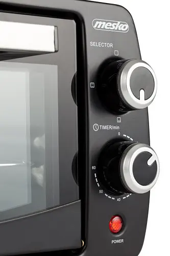 Электрическая печь духовка Mesko MS 6004 обьем 12 л мощность 1000 Вт - фото 3