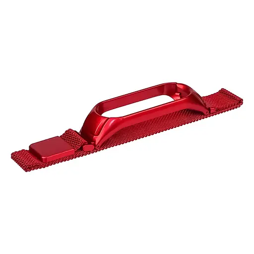 Ремешок Миланская петля для Xiaomi Mi Band 3/4 красный - фото 2