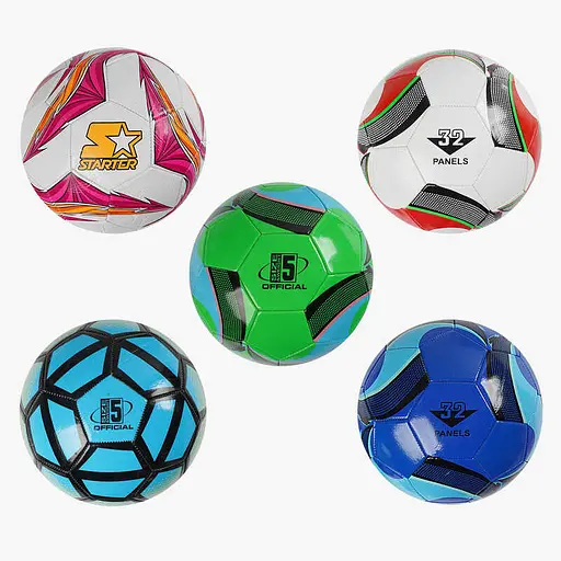 М’яч футбольний, C70238, 100 г, матеріал PVC, балон гумовий, розмір №2 (В асортименті) - фото 2