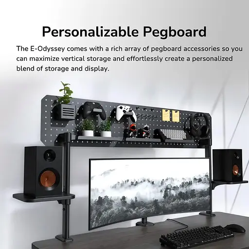 Геймерский стол Cougar E-Odyssey Black (E-ODYSSEY) - фото 14