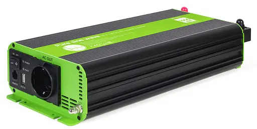 Автомобильный инвертор постоянного тока EnerGenie EG-PWC-PS1000-01 с чистой синусоидой 12 в 1000 Вт - фото 2