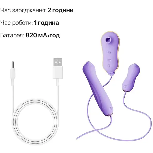 Набор 3в1 Zalo - Unicorn Set Violet - фото 6