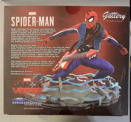 Фігурка Gallery Diorama Марвел Спайдер Мен Панк Marvel Spider Man Punk 18см WST M SMP - фото 6