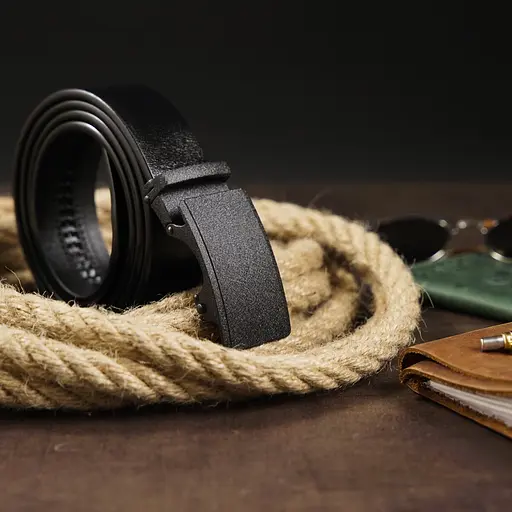 Ремінь шкіряний Vintage чоловічий 115х3,5 см acs0018149 - фото 6