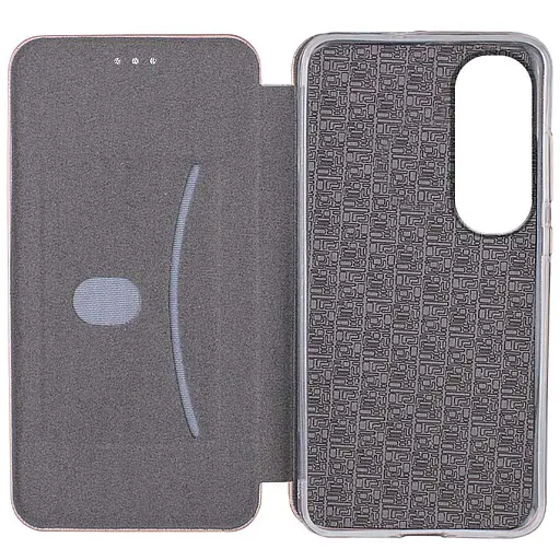 Шкіряний чохол-книжка Classy для Oppo A60 4G Золотий - фото 3