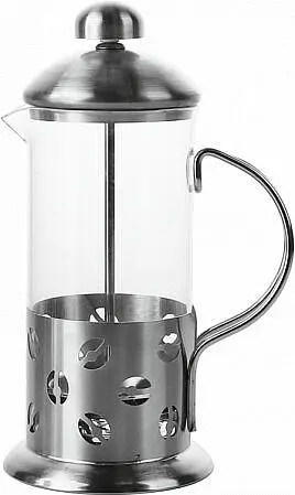 Заварник френч пресс для чая кофе А - Плюс френч чайник заварник стеклянный с прессом - фото 1