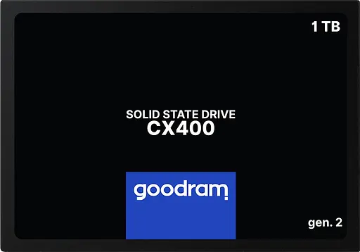 Накопичувач SSD 1ТB Goodram CX400 Gen.2 2.5 SATAIII 3D TLC (SSDPR-CX400-01T-G2)