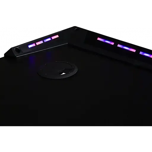 Геймерский компьютерный стол GT Racer T-1212, 120x60x73 Black (T-1212 (120x60x73) Black) - фото 8