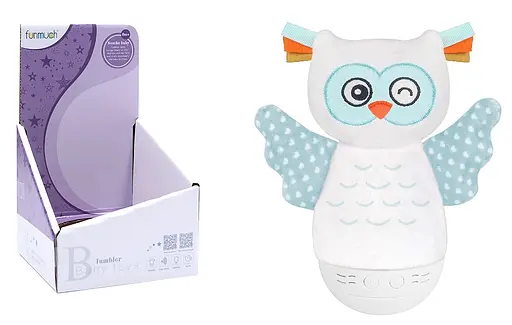Іграшка-нічник Funmuch Совеня зі світловими та музичними ефектами (6893100) - фото 1