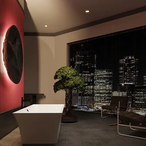 Ванна отдельностоящая глянцевая Amdcon Sparta 173x73 из литого камня SPARTA_173_HL Белый - фото 5