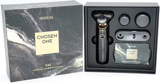 Электробритва Soocas S32 Marbled Facial Cleansing Electric Shaver - фото 6