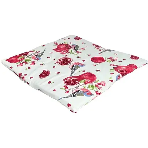 Водоотталкивающая подушка на стул Гранатовый принт (2 шт.)