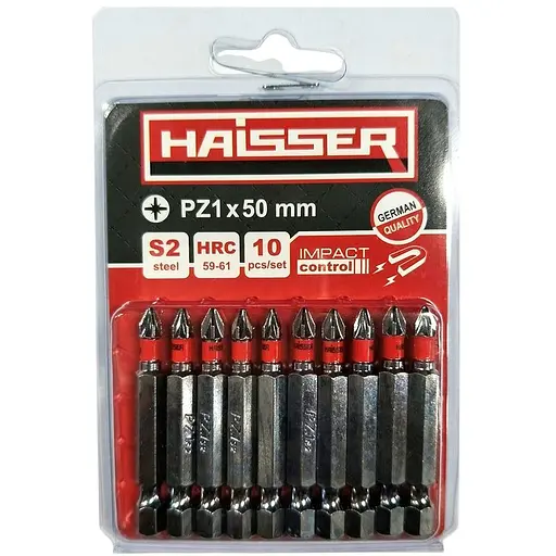 Бита Haisser PZ1x50 мм 10 шт. (81320)