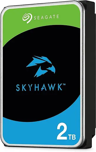 Накопичувач Seagate HDD SATA 2.0TB SkyHawk Surveillance 5400rpm 256MB (ST2000VX017) - фото 2